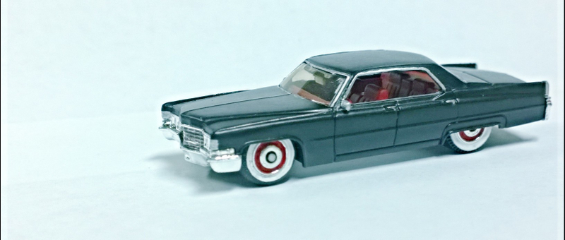 Illustration for article titled Simple CUSTOM Matchbox 69 Caddy sedan!!
